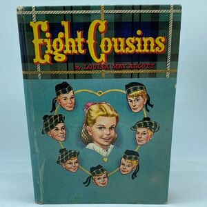 Eight Cousins by Louisa May Alcott Whitman Hardcover Book Vintage